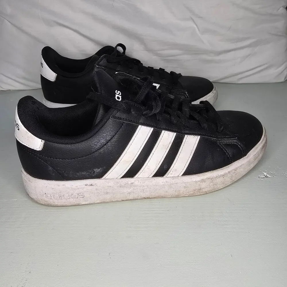 Adidas Grand Court Cloudform Base Black Mens Shoes Size 8.5US